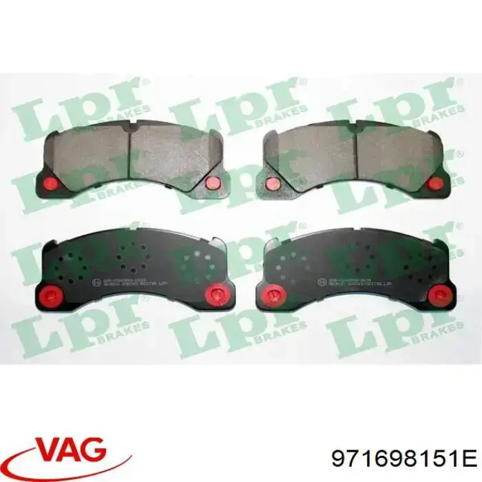 Pastillas freno delanteras VAG 971698151E precio, desde 75,72 EUR