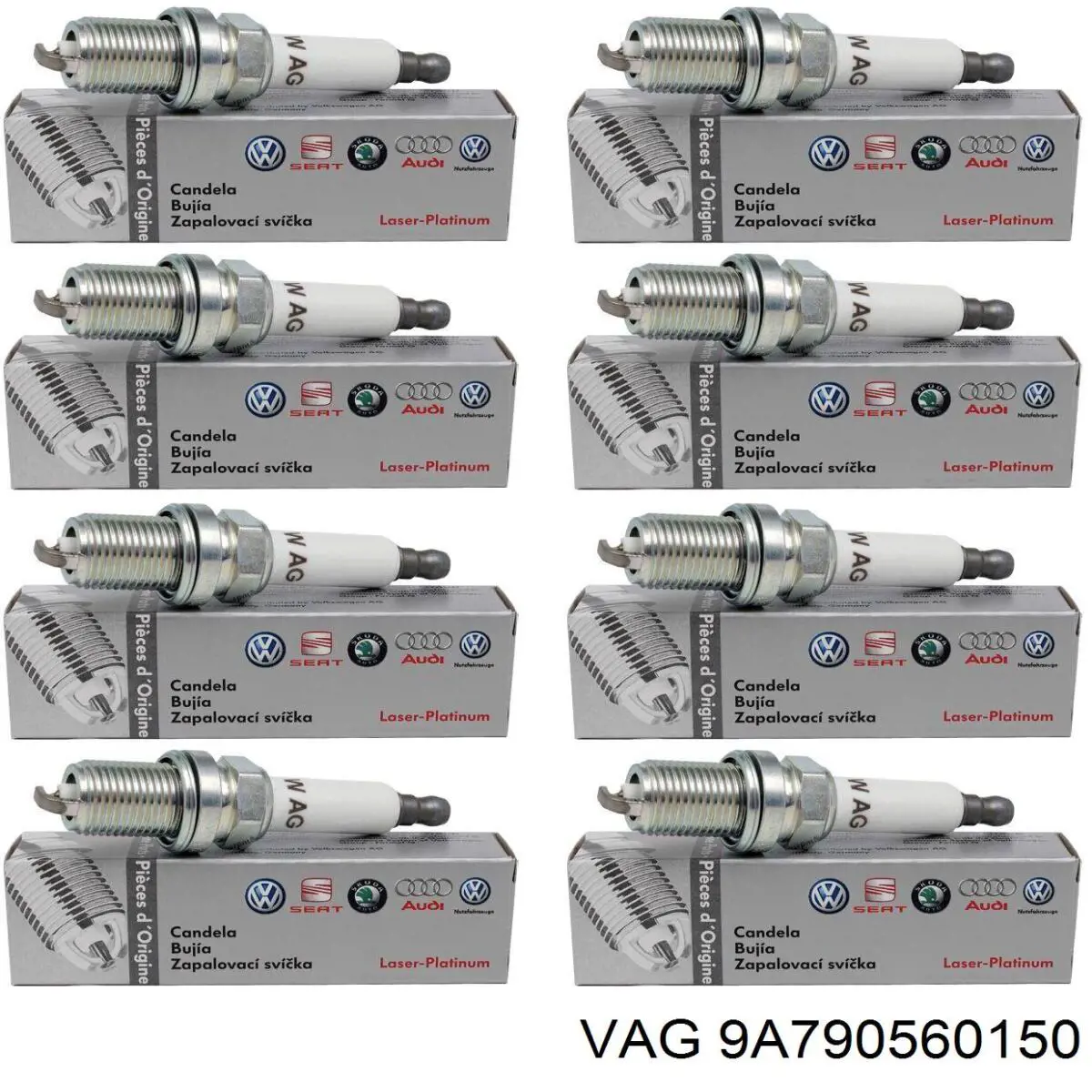 Bujias de encendido VAG 9A790560150