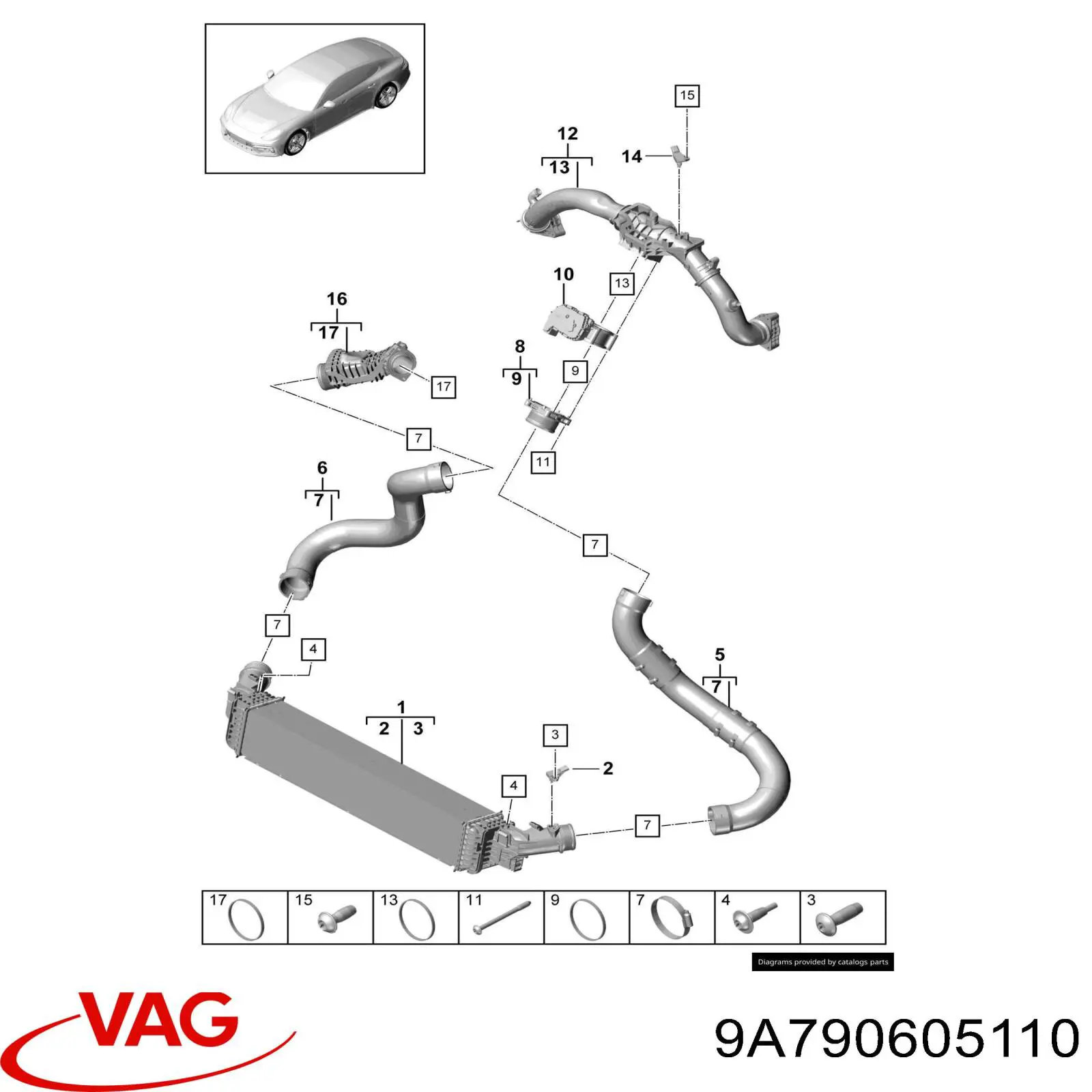 Comprar PAC906051 VAG Sensor de presión de sobrealimentación