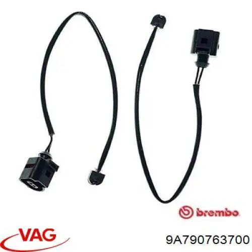 Sensor de desgaste de las pastillas de freno delanteras VAG 9A790763700 precio, desde 7,76 EUR