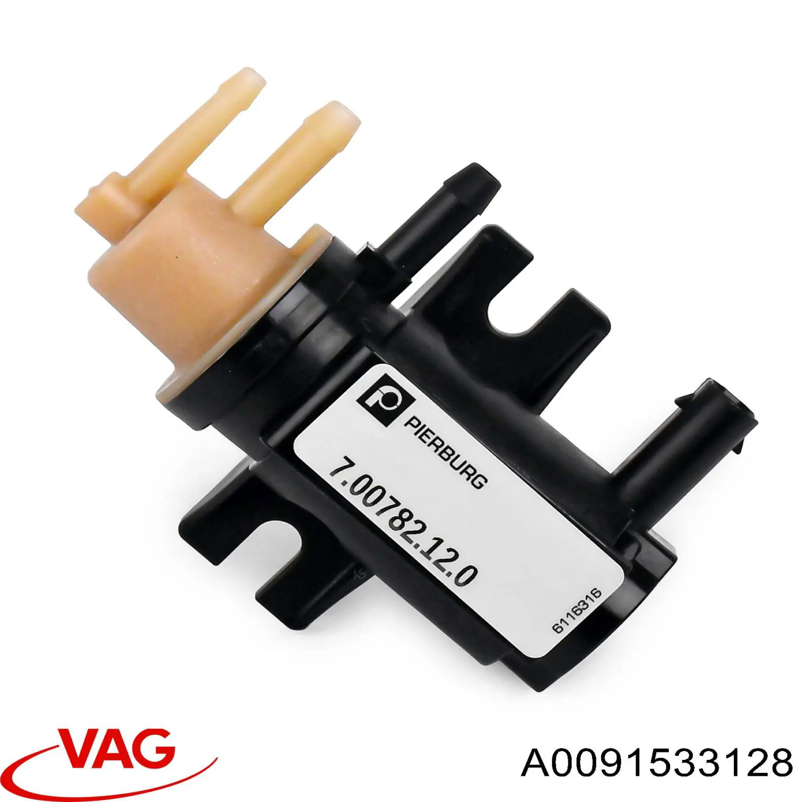 A0091533128 VAG Válvula solenoide de control de presión de sobrealimentación
