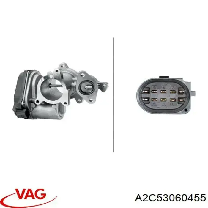 Comprar A2C53060455 VAG Válvula de derivación EGR