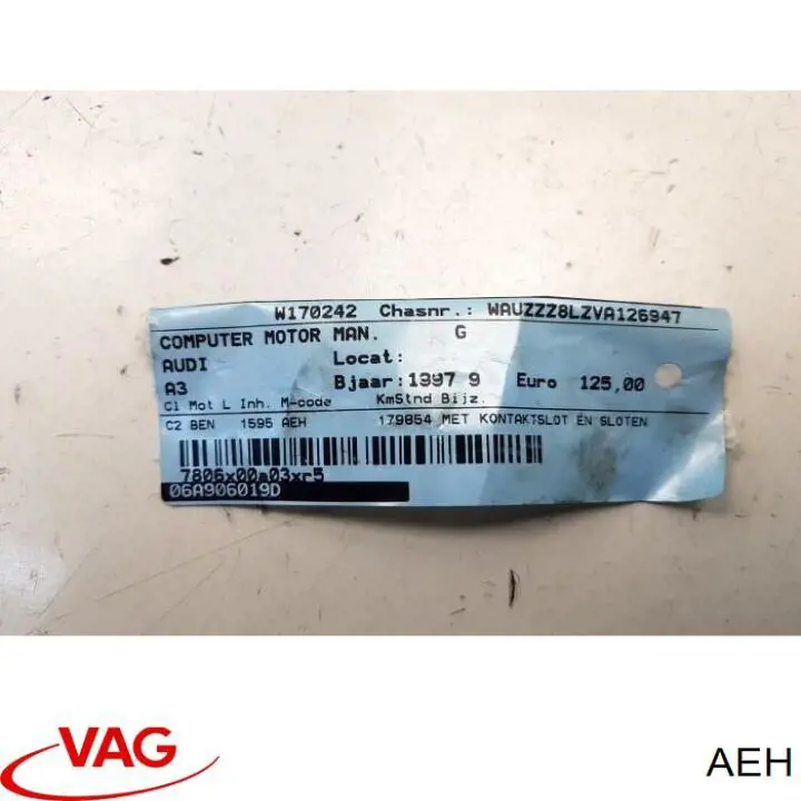 Motor completo VAG AEH precio, desde 784,08 EUR