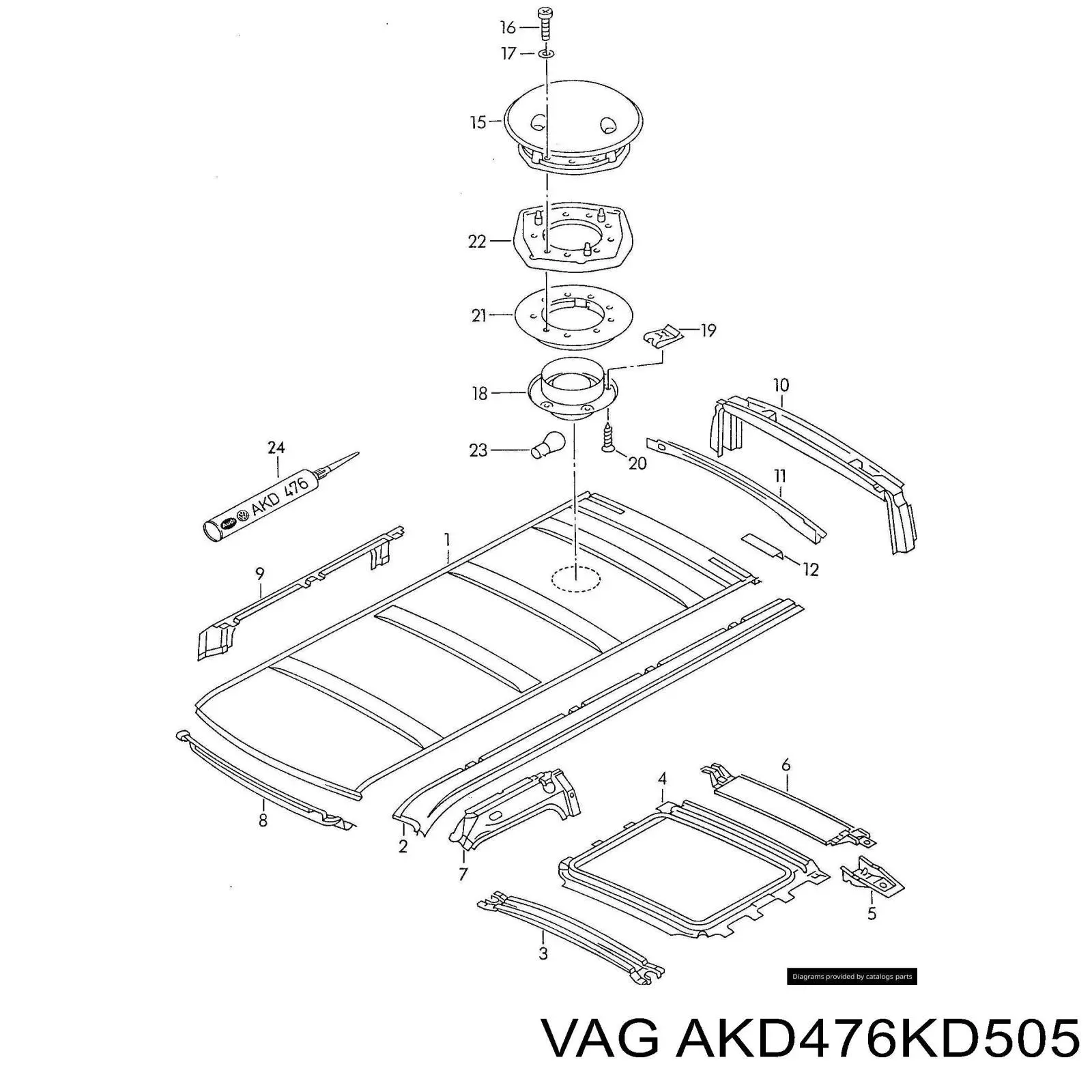 Comprar AKD476KD505 VAG 