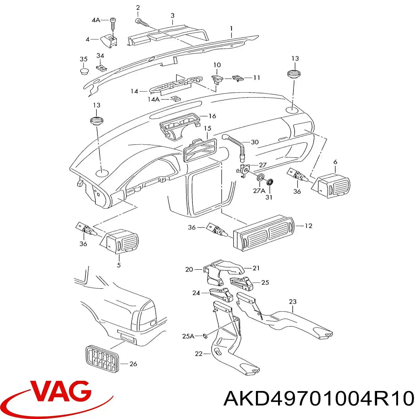  VAG AKD49701004R10 precio, desde 83,90 EUR