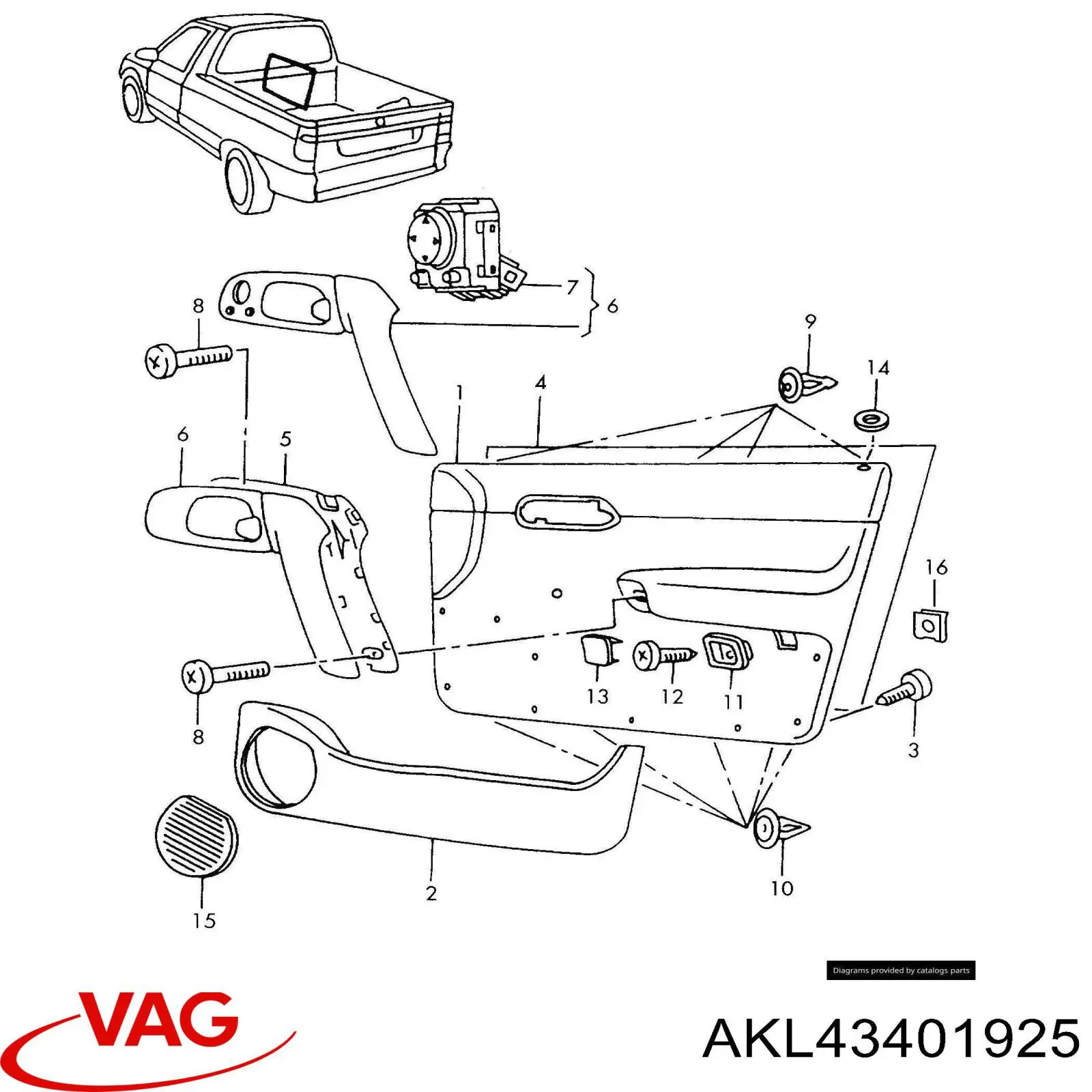 AKL43401925 VAG