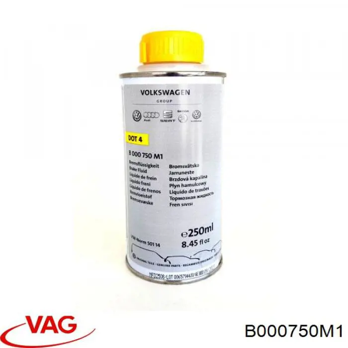 Líquido de freno VAG BRAKE FLUID 0.25 L DOT 4 (B000750M1)