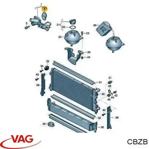 03F100091AX VAG Motor completo