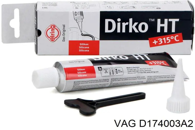 Sellador de silicona D174003A2 VAG
