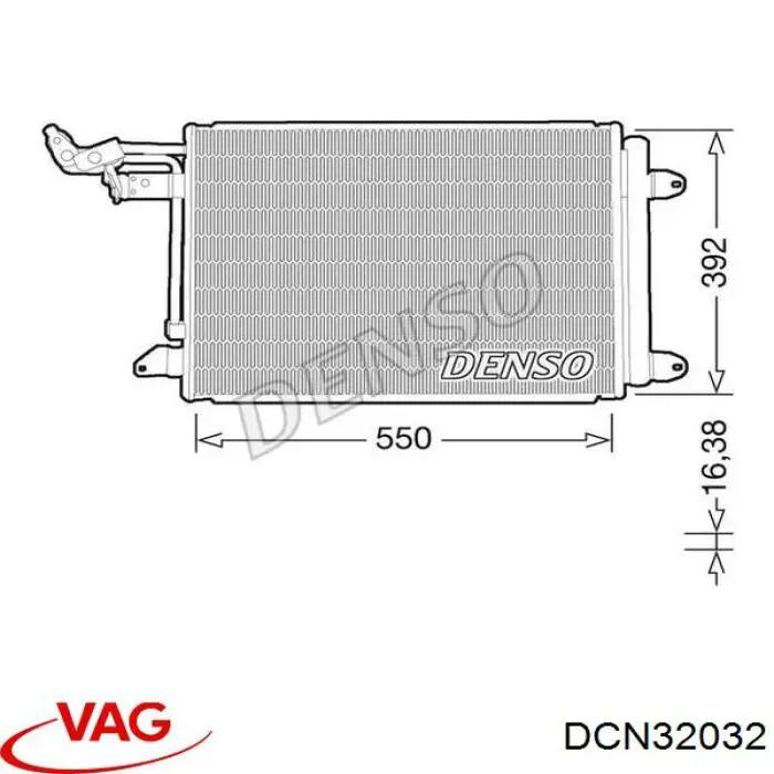 Radiador de calefacción VAG DCN32032 precio, desde 36,30 EUR