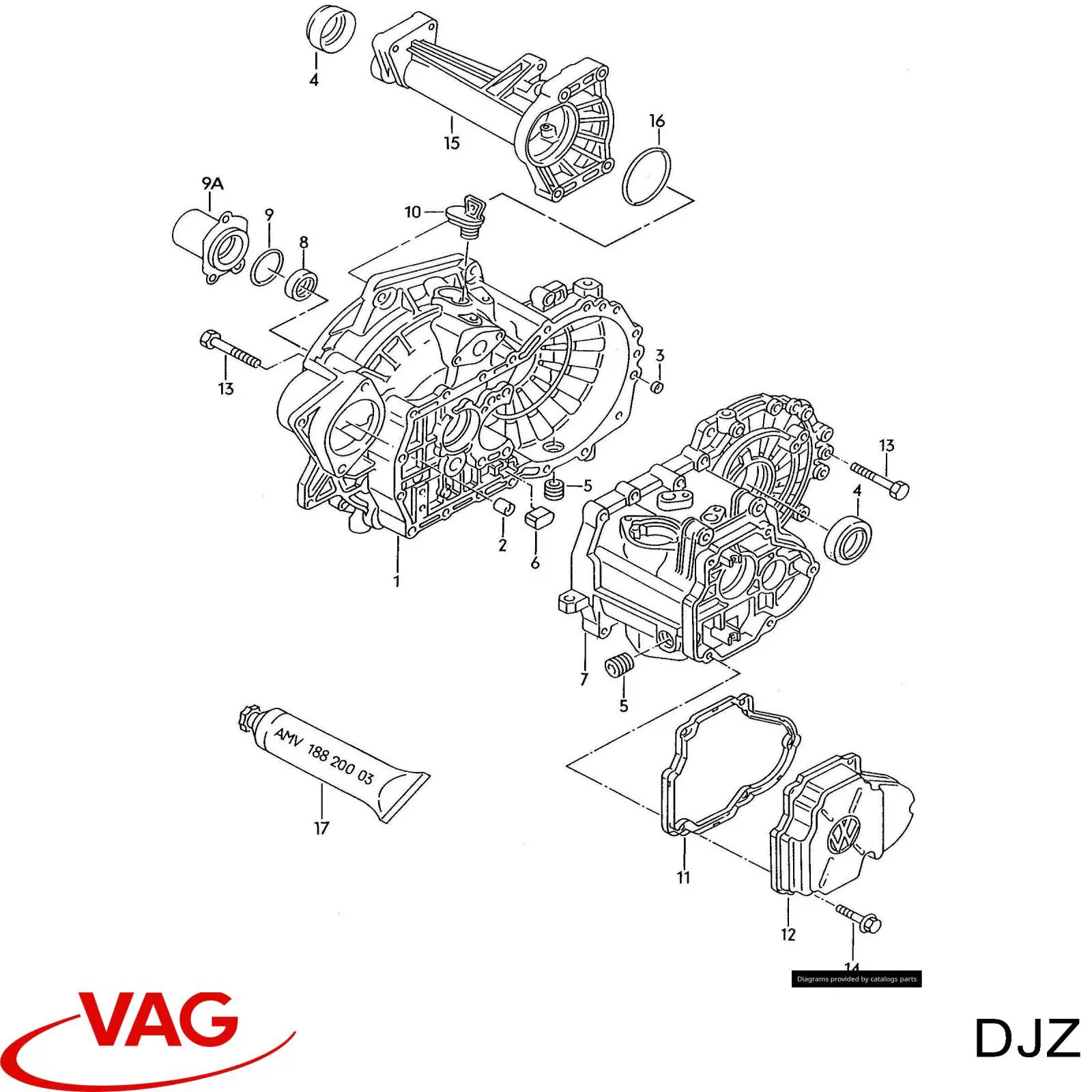 DJZ VAG Transimisión manual