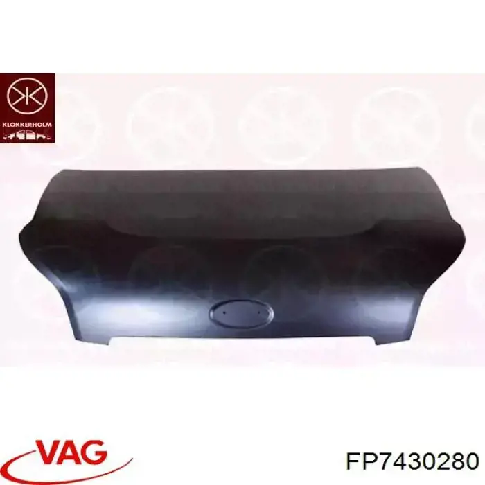 FP 7430 280 VAG capó del motor