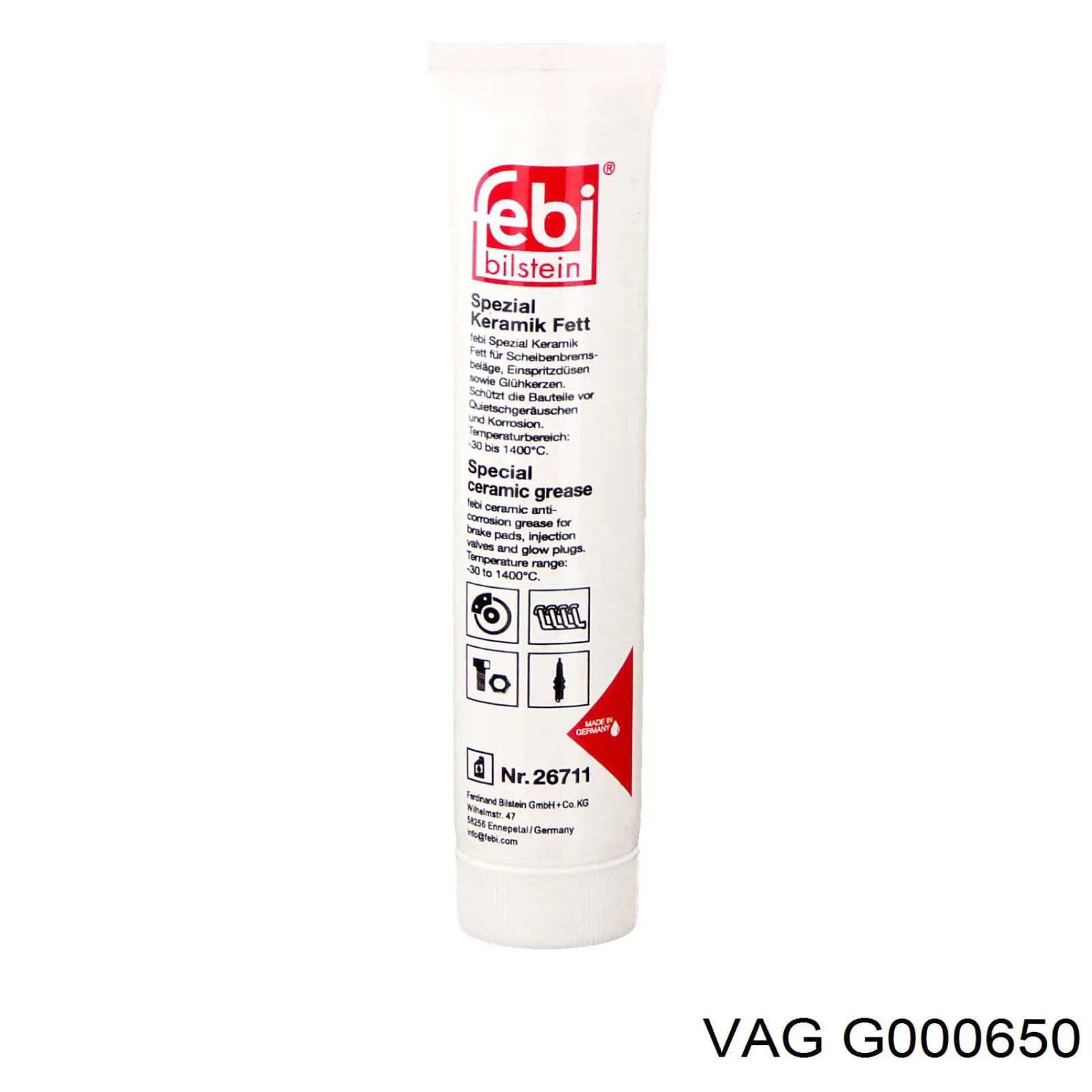 G000650 VAG lubricante para montaje de boquillas
