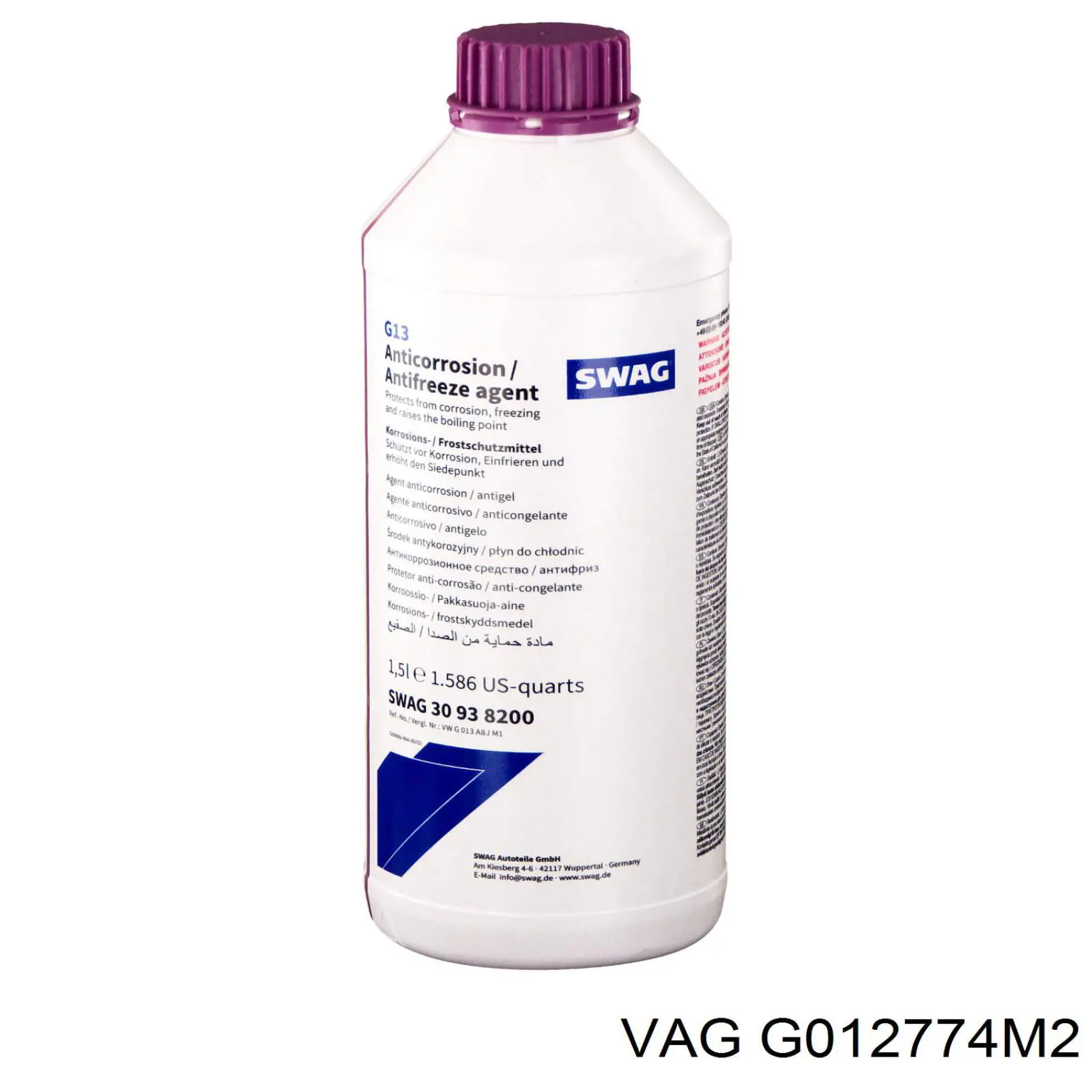 Comprar G012774M2 VAG Liquido anticongelante 