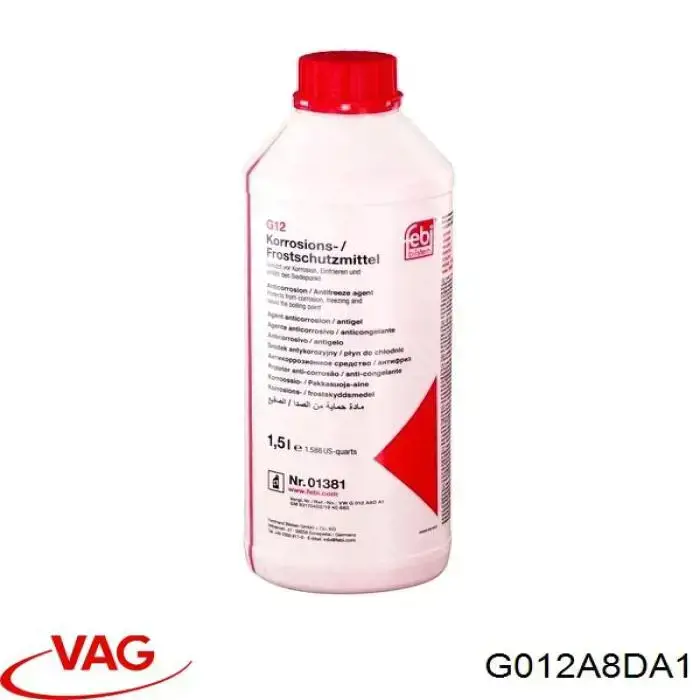 Antifreeze (Coolant) VAG G012A8DA1 precio, desde 6,77 EUR