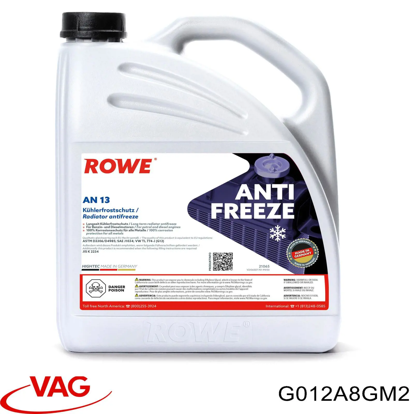 Antifreeze (Coolant) VAG G012A8GM2 precio, desde 11,50 EUR