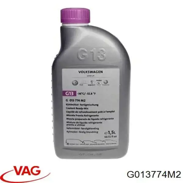 Líquido anticongelante VAG (G013774M2)