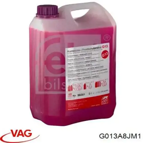 Líquido anticongelante VAG Coolant -36°C 1.5L Violeta (G013A8JM1)