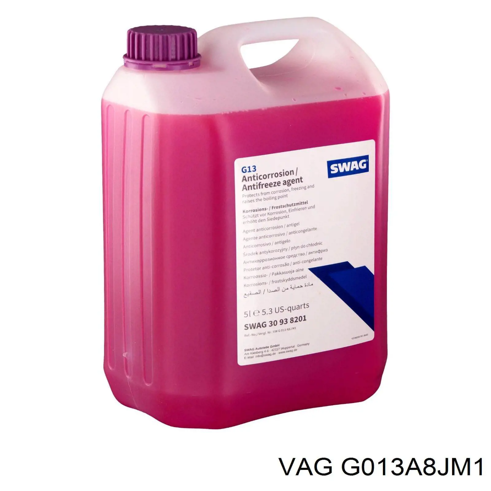 Liquido refrigerante G013A8JM1 VAG