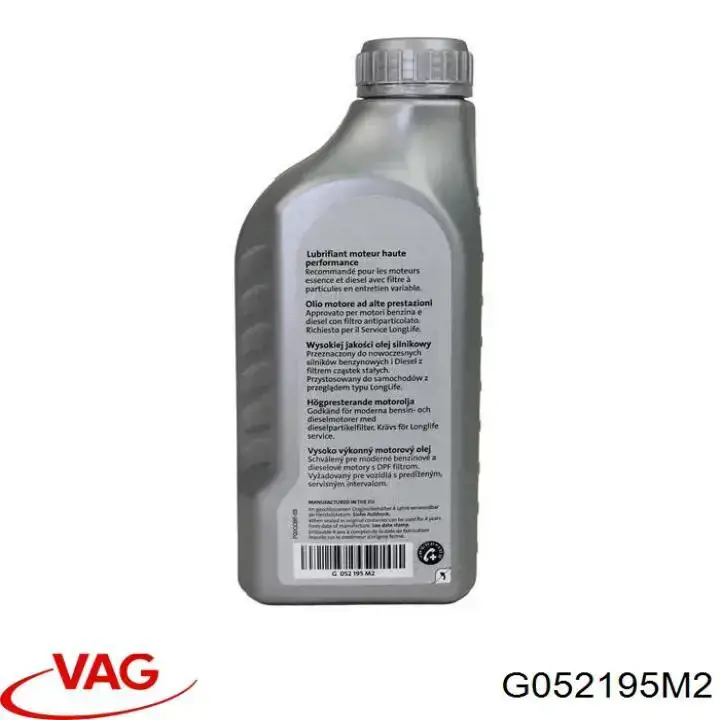 Aceite de motor G052195M2 VAG
