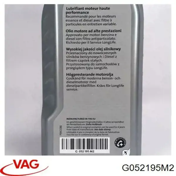 Aceite para motor VAG G052195M2