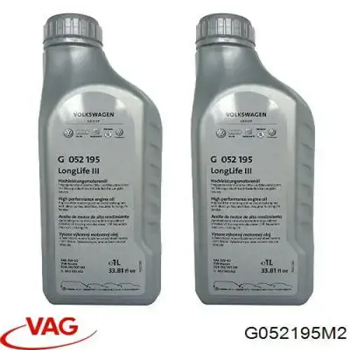 Aceite motor VAG G052195M2 precio, desde 20,42 EUR