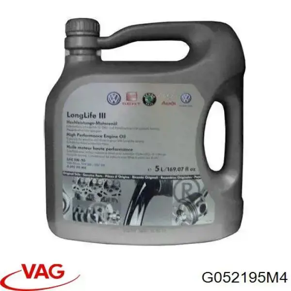 Aceite motor VAG G052195M4 precio, desde 74,54 EUR