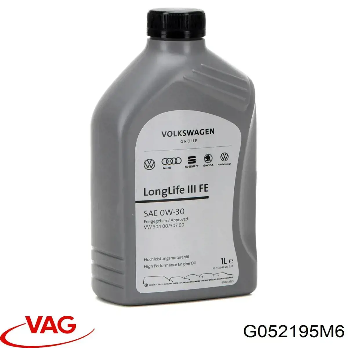 VAG Longlife III Sintético 60 L (G052195M6)