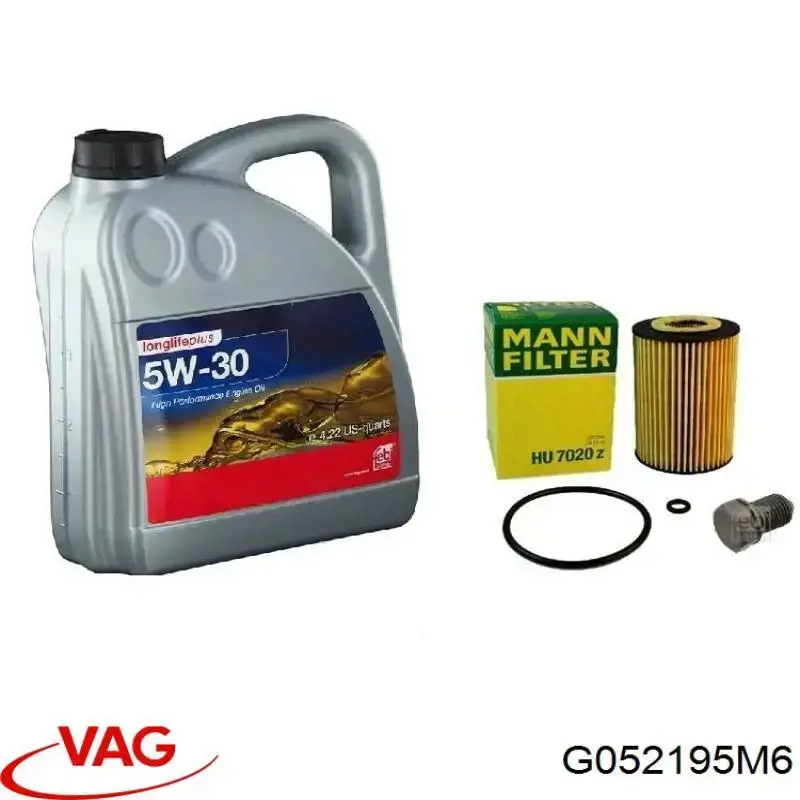 Aceite motor VAG G052195M6 precio, desde 455,46 EUR