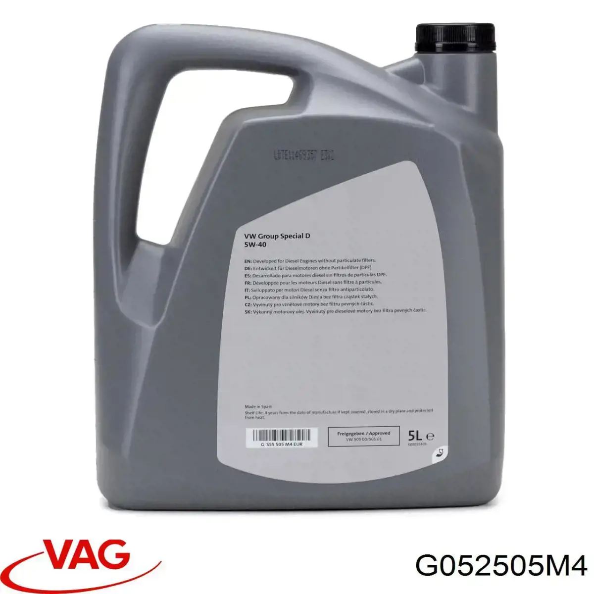 Aceite motor VAG G052505M4 precio, desde 42,73 EUR