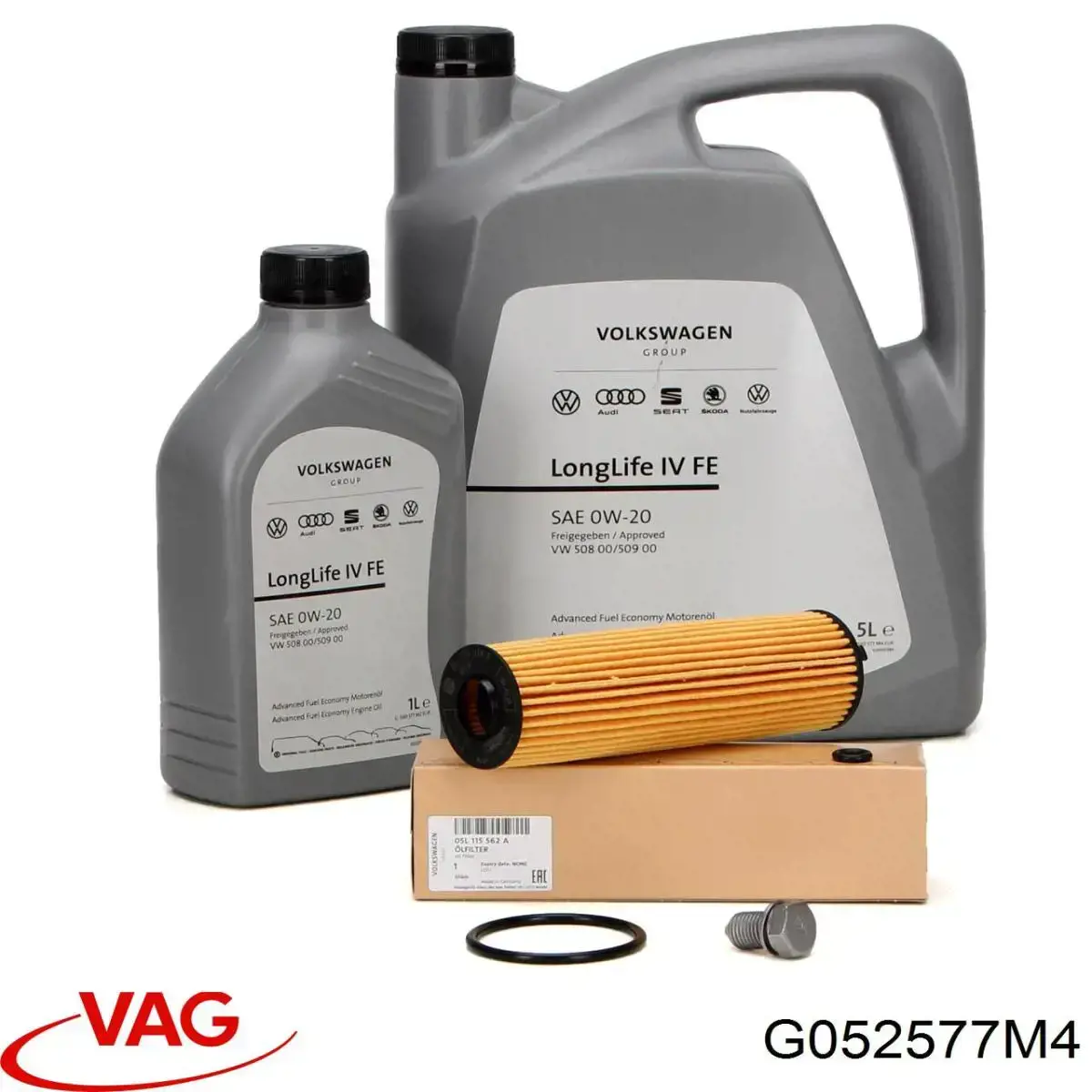 Aceite motor VAG G052577M4 precio, desde 52,02 EUR