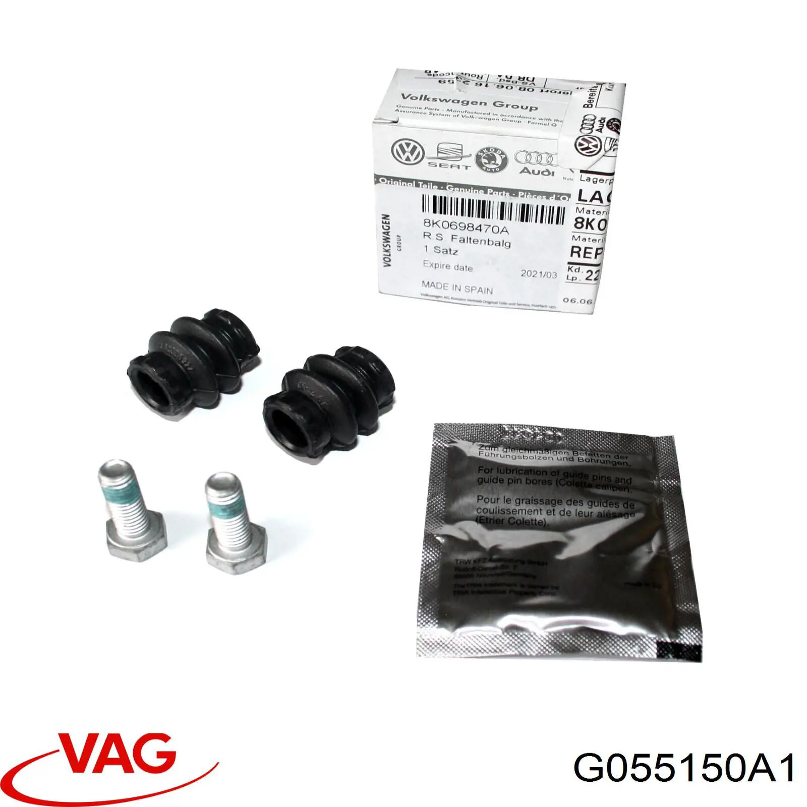 Comprar G055150A1 VAG Grasa para sistemas de frenos