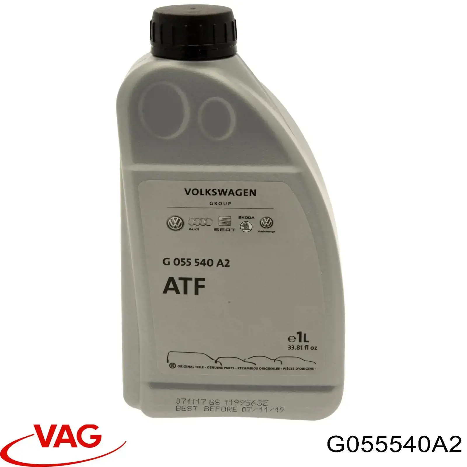 Aceite caja de cambios G055540A2 VAG