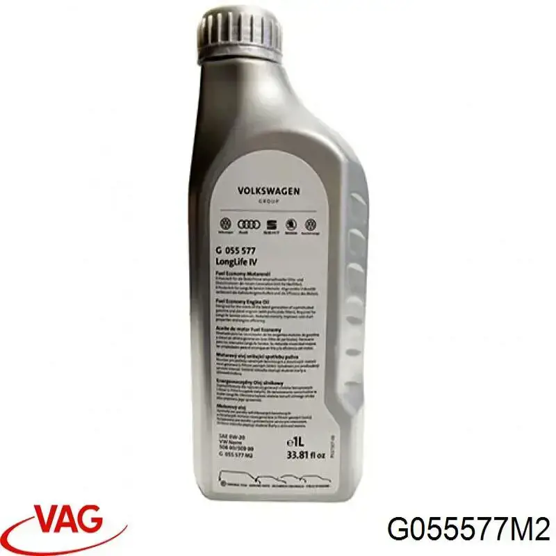Aceite motor VAG G055577M2 precio, desde 17,09 EUR
