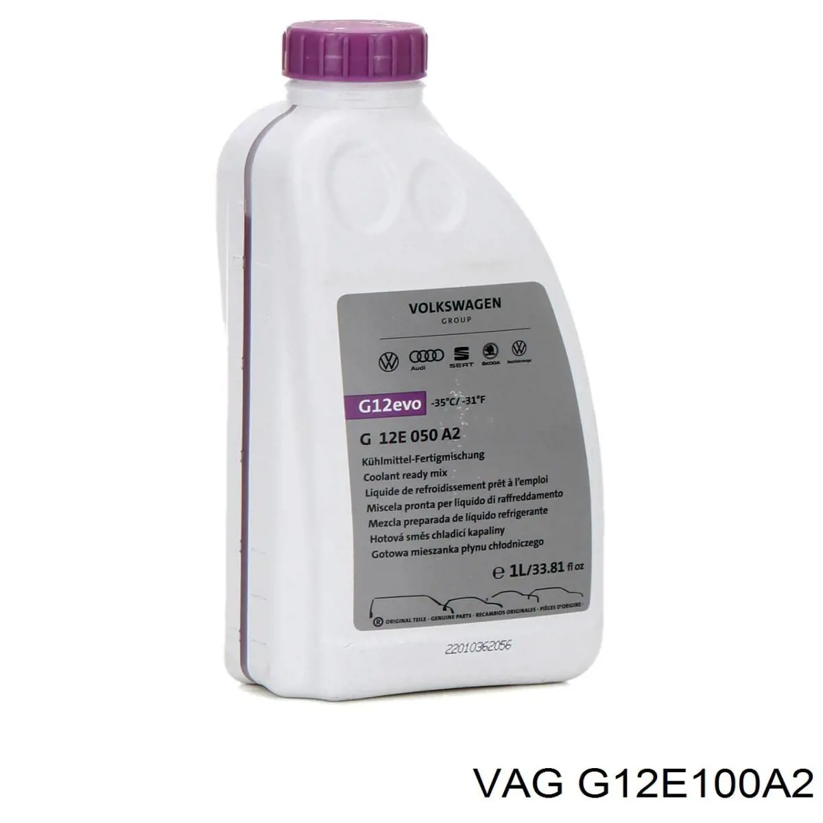 Líquido anticongelante VAG (G12E100A2)