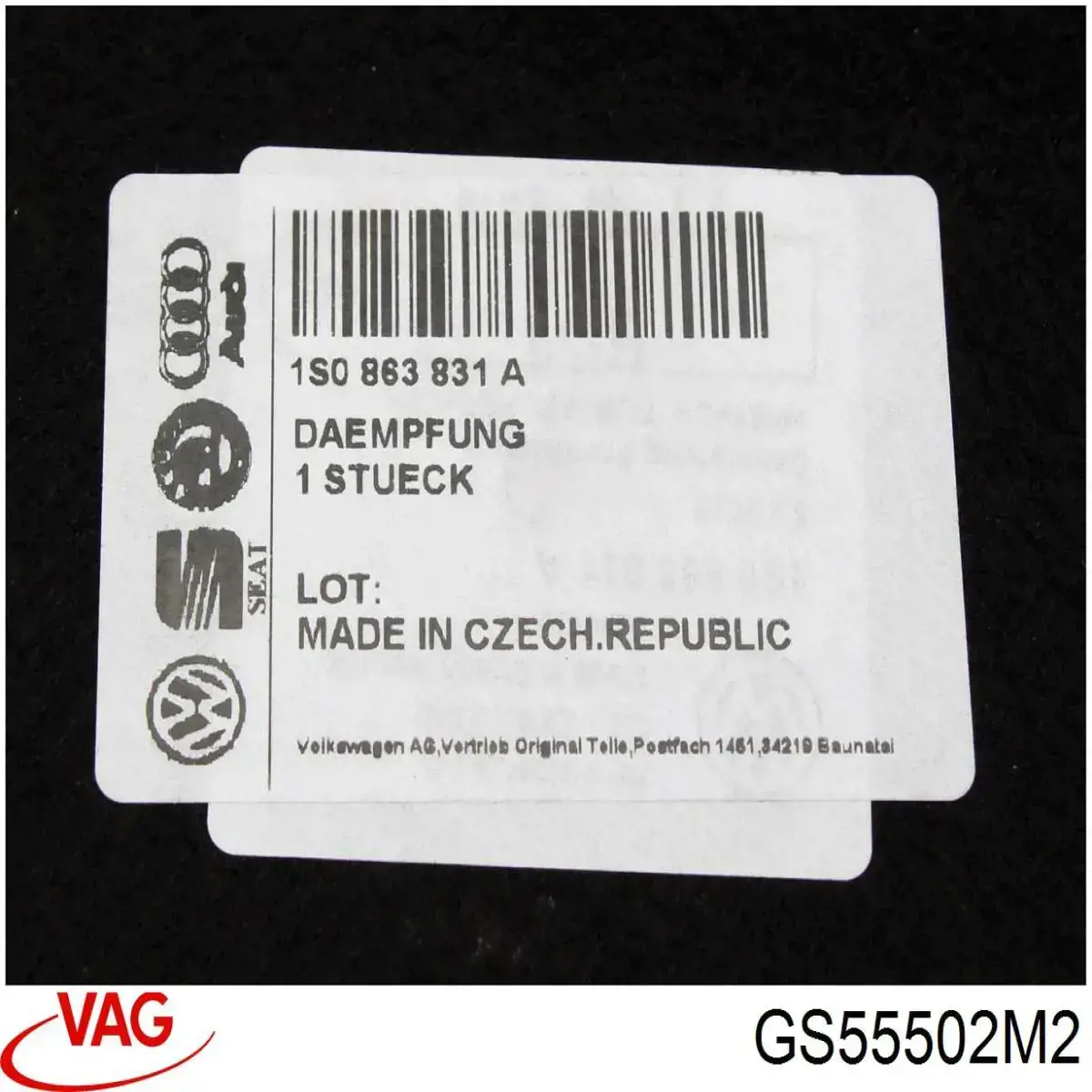 GS55502M2 VAG Aceite