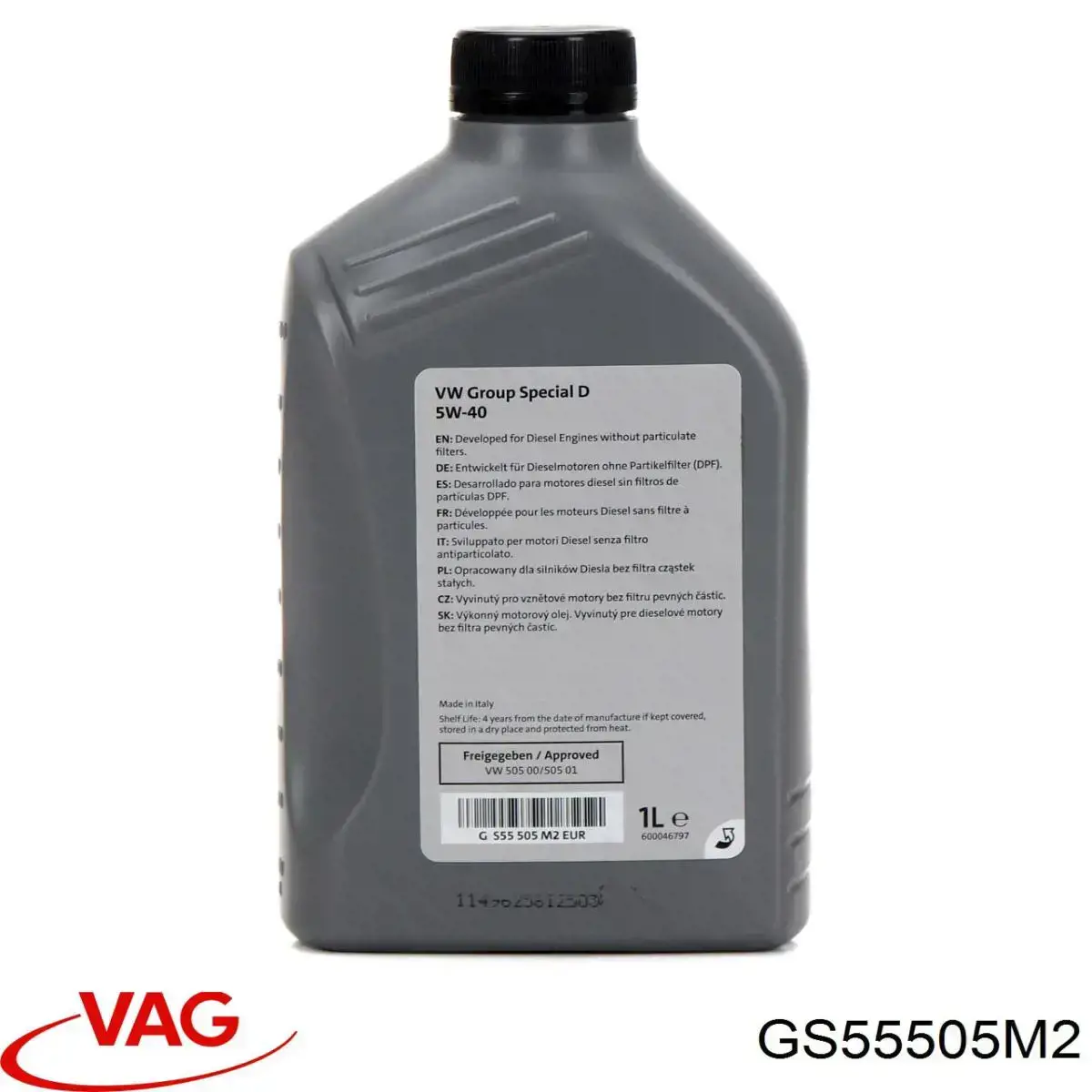 Aceite de motor VAG GS55505M2