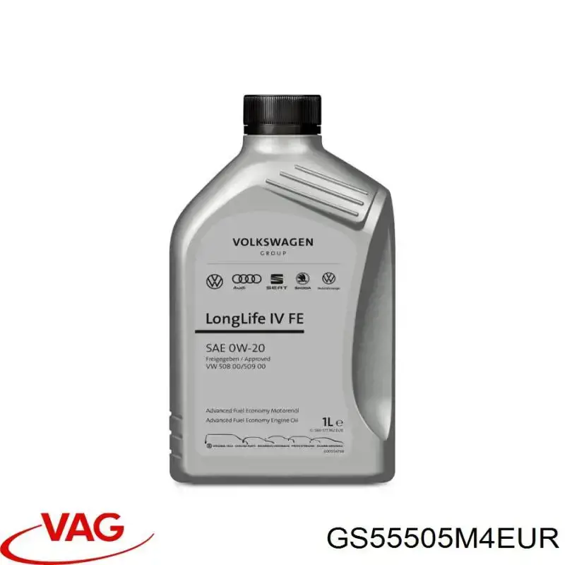 Aceite motor VAG GS55505M4EUR precio, desde 42,73 EUR