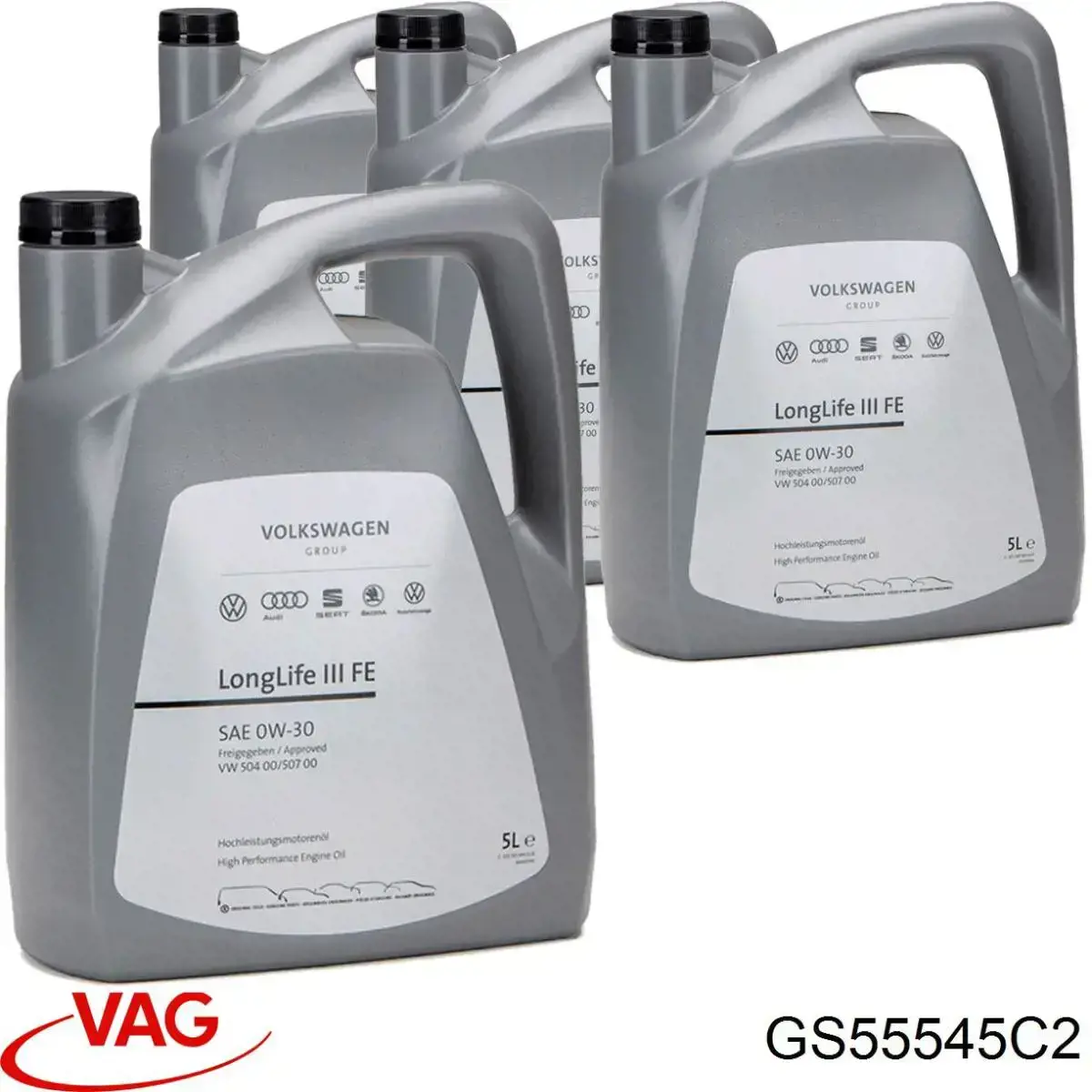 Aceite motor VAG GS55545C2 precio, desde 17,65 EUR