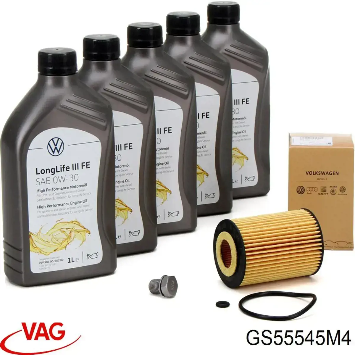 Aceite motor VAG GS55545M4 precio, desde 63,24 EUR