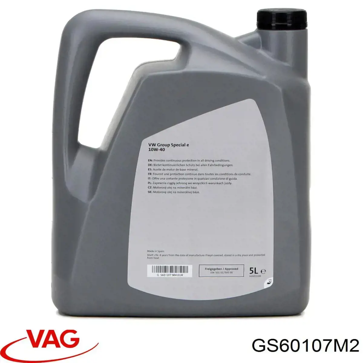 Aceite motor VAG GS60107M2 precio, desde 11,96 EUR
