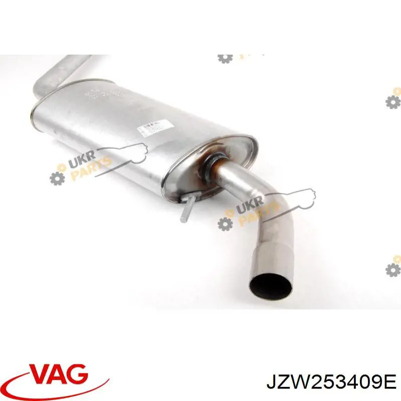 Silenciador central VAG JZW253409E precio, desde 134,26 EUR