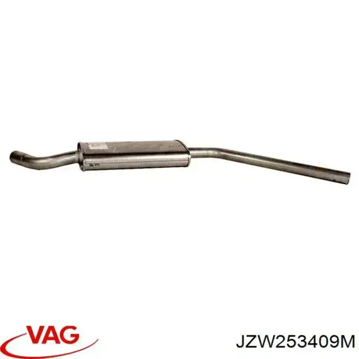 Silenciador central VAG JZW253409M precio, desde 76,67 EUR