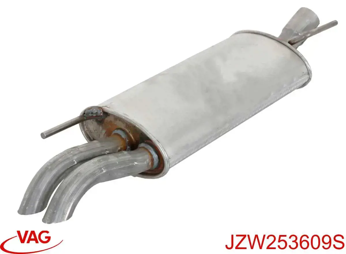 Silenciador trasero VAG JZW253609S precio, desde 75,21 EUR