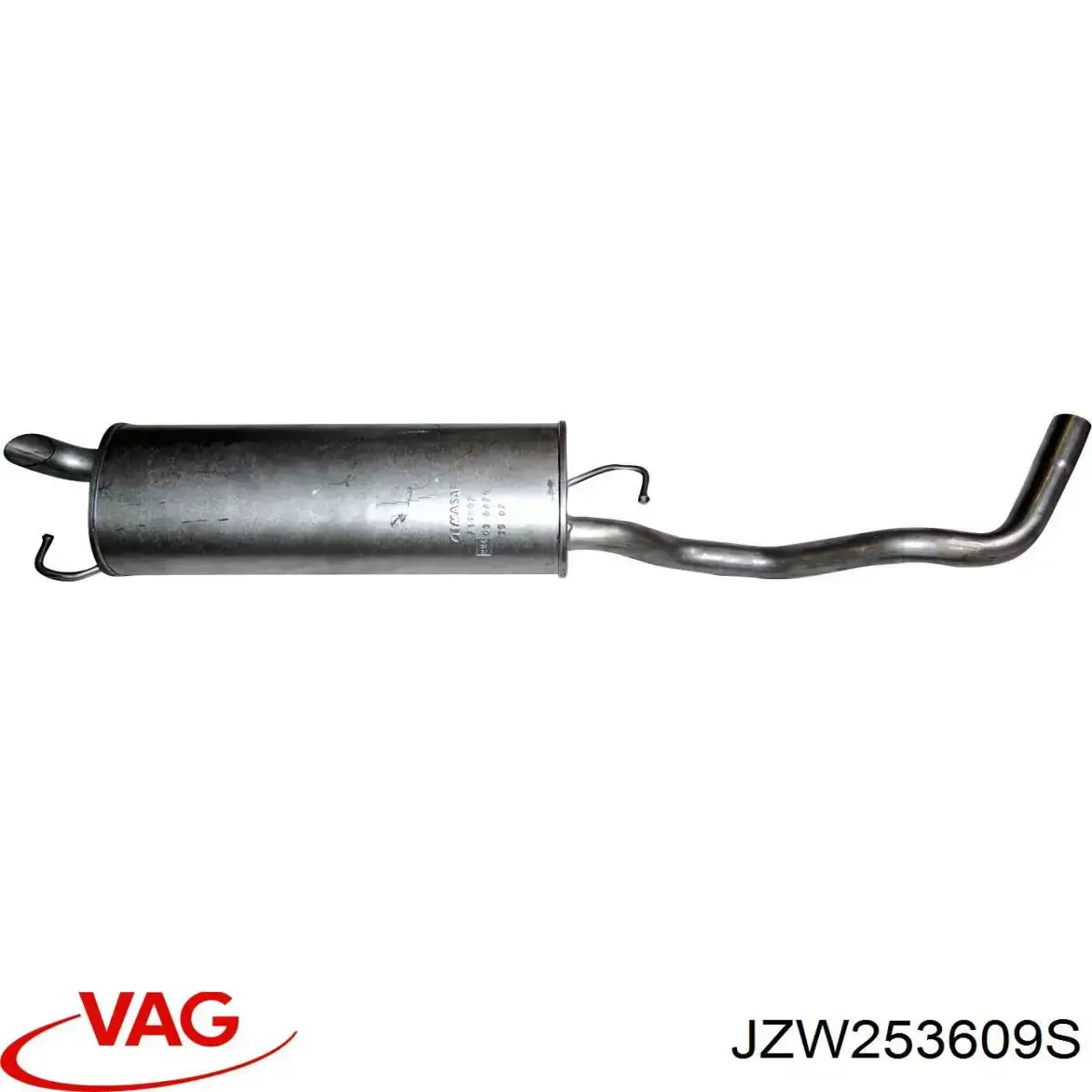 Comprar JZW253609S VAG Silenciador trasero