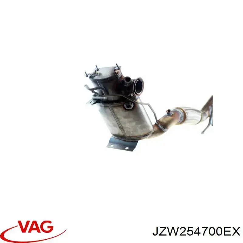 Comprar JZW254700EX VAG Silenciador delantero