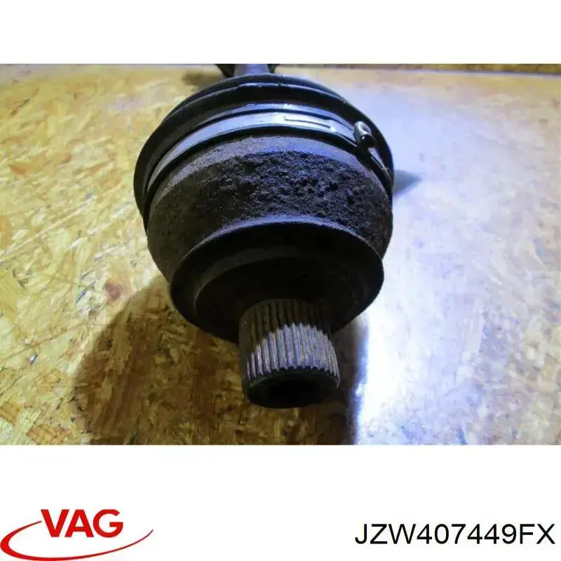 Semieje delantero VAG JZW407449FX