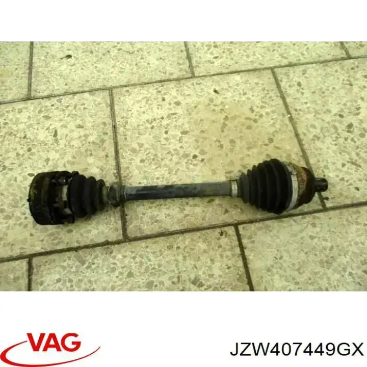 Comprar JZW407449GX VAG Semieje delantero derecho
