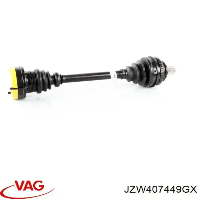 JZW407449GX VAG árbol de transmisión delantero derecho