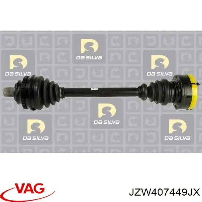 Semieje delantero izquierdo VAG JZW407449JX precio, desde 144,77 EUR